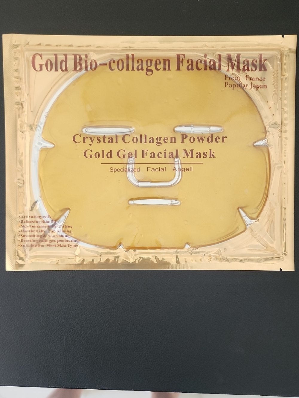Gold Bio-Collagen Gel Facial Mask – Hydrating Gold Mask